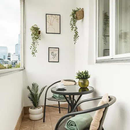 Prosta With Loggia Near Metro Onz 아파트 바르샤바